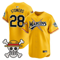 Kyle Stowers Jersey #28 Miami Marlins One Piece Premier Stitched