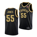 Lance Jones Jersey #55 Purdue Boilermakers College Basketball Black