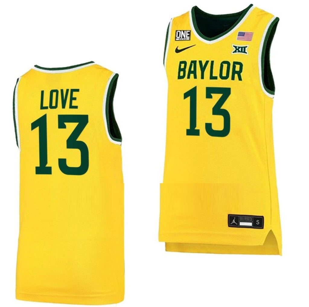Langston Love Jersey Baylor Bears College Basketball #13