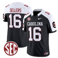 LaNorris Sellers Jersey #16 Carolina 1980 Throwback Rebrand 2026