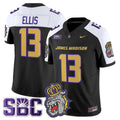 Landon Ellis Jersey #13 James Madison Dukes 2025 Vapor Stitched