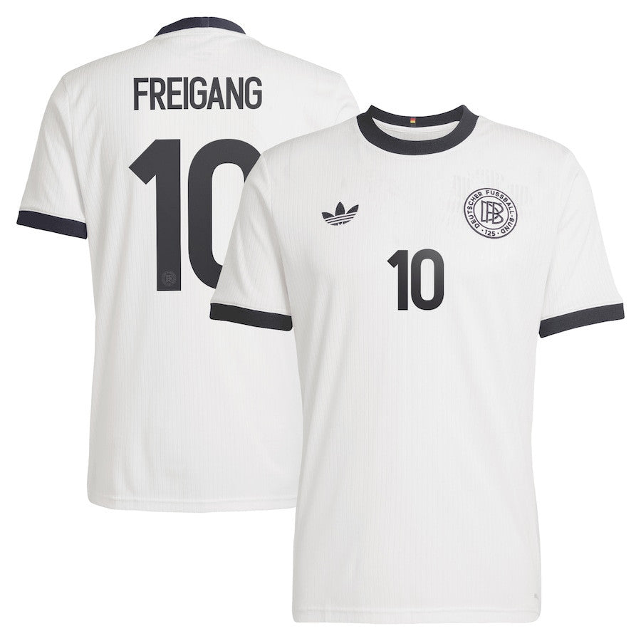 Laura Freigang 10 Germany National Team 125th Anniversary Men Jersey – White
