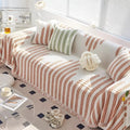 Leaf Fringed Lace Sofa Cover