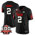 Lee Hunter Jersey #2 Texas Tech Football 100th Anniversary Stitched