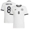Leon Goretzka 8 Germany National Team 125th Anniversary Men Jersey – White