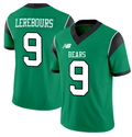 Lerebours #9 Football Green Jersey - All Stitched