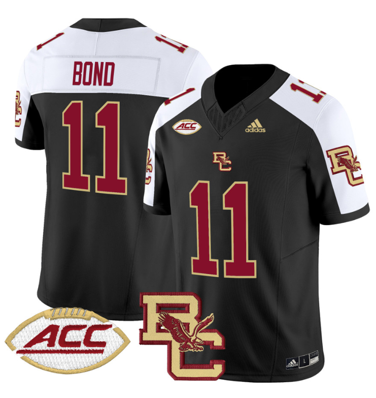 Lewis Bond Jersey #11 Boston College Eagles 2024 Stitched