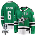 Lian Bichsel 6 Dallas Stars 2025 STANLEY CUP Final Patch Home Men Jersey Black