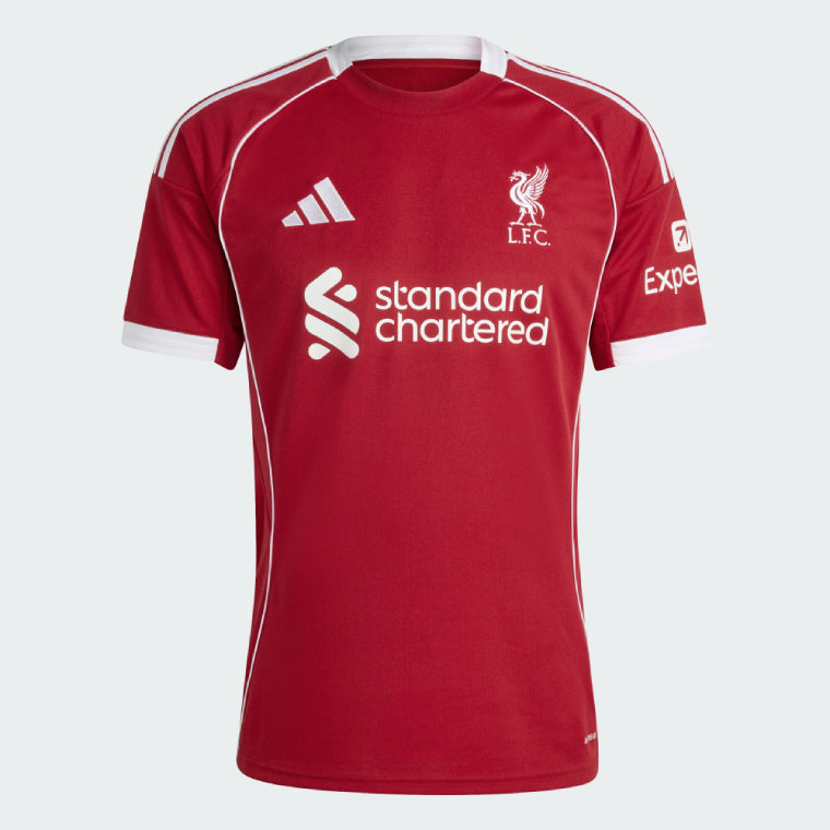 Liverpool 2025-26 MORTON 80 Home Jersey – Red