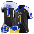 Lofton O'Groske Jersey #1 South Dakota State Jackrabbits 2025 Stitched
