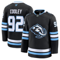 Logan Cooley Jersey #92 Utah Mammoth Home Premium Player Stitched Black
