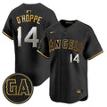 Logan O'Hoppe Jersey #14 Angels Garret Anderson Tribute Stitched