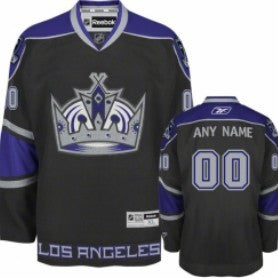 Los Angeles Kings  Customized Black Jersey Stitched