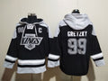 Los Angeles Kings #99 Wayne Gretzky Pullover Hoodie Black