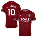 Lucas Paqueta #10 West Ham United 2025-26 Home Match Jersey – Burgundy