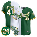 Luis Severino Jersey #40 Oakland Athletics 2025 Rickey Henderson Memorial Stitched