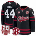 Luke Ellis Jersey #44 Alabama Crimson 2025-26 20th Patch Stitched