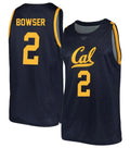 Monty Bowser Jersey California Golden Bears College Basketball #2