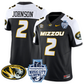Marquis Johnson Jersey #2 Missouri Tigers 2024 Music City Bowl