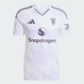 Manchester United 2025-26 Away HOJLUND 9 Match Jersey – White