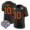 Malachi Toney Jersey #10 Miami Hurricanes 2025 Cotton Bowl Patch Stitched