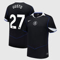 Malo Gusto 27 Chelsea 2025-26 Third Match Jersey – Black