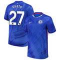 Malo Gusto #27 Chelsea 2025-26 Home Match Jersey – Blue