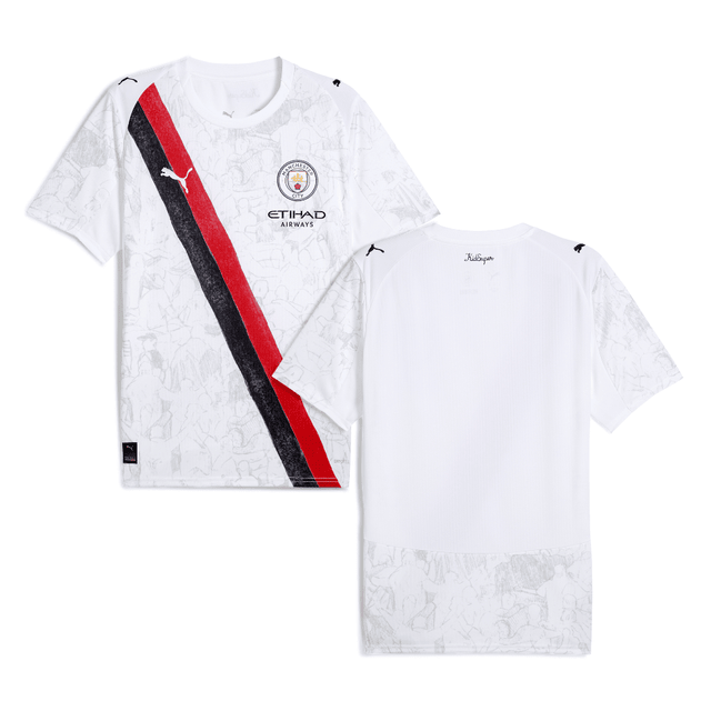 Manchester City 2025-26 Match Jersey – White