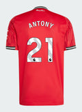 Manchester United Home 2025-26 ANTONY 21 Match Jersey – Red
