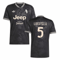 Manuel Locatelli 5 Juventus 2025-26 Third Match Jersey – Black