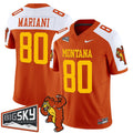 Marc Mariani Jersey #80 Montana Grizzlies 1995 Throwback Stitched