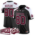 Marc Mariani Jersey #80 Montana Grizzlies 2025 Vapor Stitched