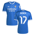 Marco Asensio #17 Real Madrid 2025-26 Third Match Jersey – Blue