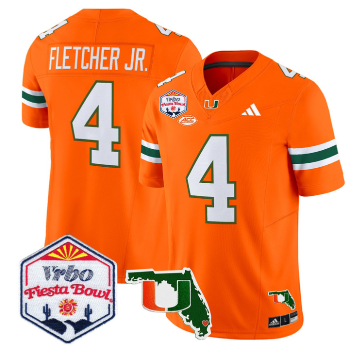 Sean Taylor Jersey #26 Miami Hurricanes 2026 Fiesta Bowl Florida Green
