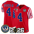 Mark Fletcher Jr Jersey #4 Miami Hurricanes America 250 Edition 2026 CFP Stitched