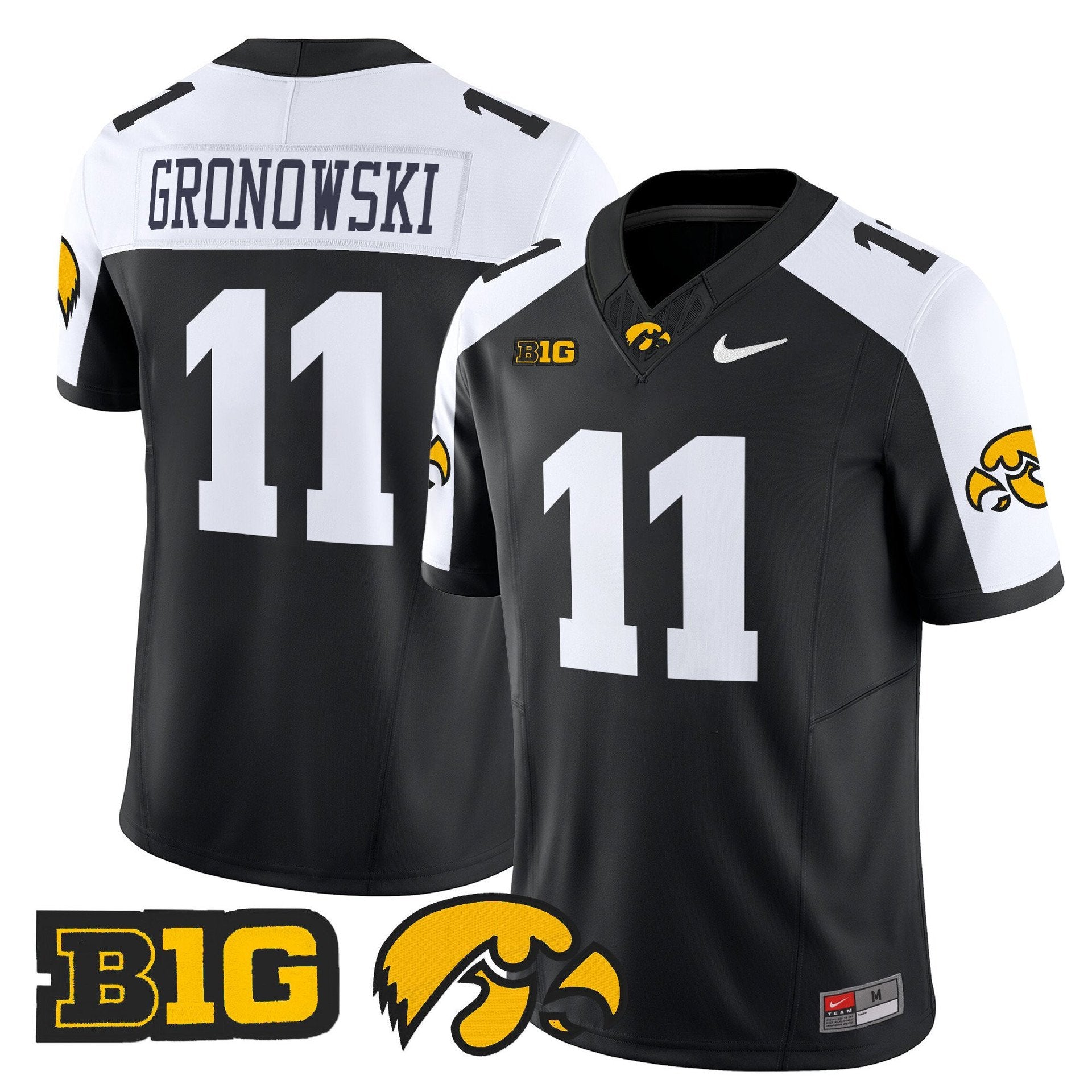 Mark Gronowski Jersey #11 Iowa Hawkeyes 2025 Limited Stitched