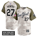 Mark Vientos Jersey #27 New York Mets 2025 Armed Forces Day Vapor Stitched