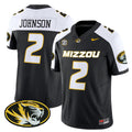 Marquis Johnson Jersey #2 Missouri Tigers 2025 Vapor Limited Stitched