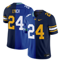 Marshawn Lynch Jersey #24 California Golden Bears Split Vapor Limited Football