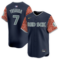 Masataka Yoshida Jersey #7 Boston Red Sox 2025 Fenway Red Brick Style Vapor Premier Stitched