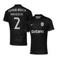 Matheus Reis 2 Sporting CP 2025-26 Away Match Jersey – Black