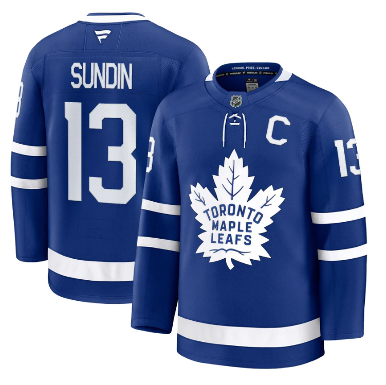 Mats Sundin Jersey #13 Toronto Maple Leafs Timeless Stitched 2025