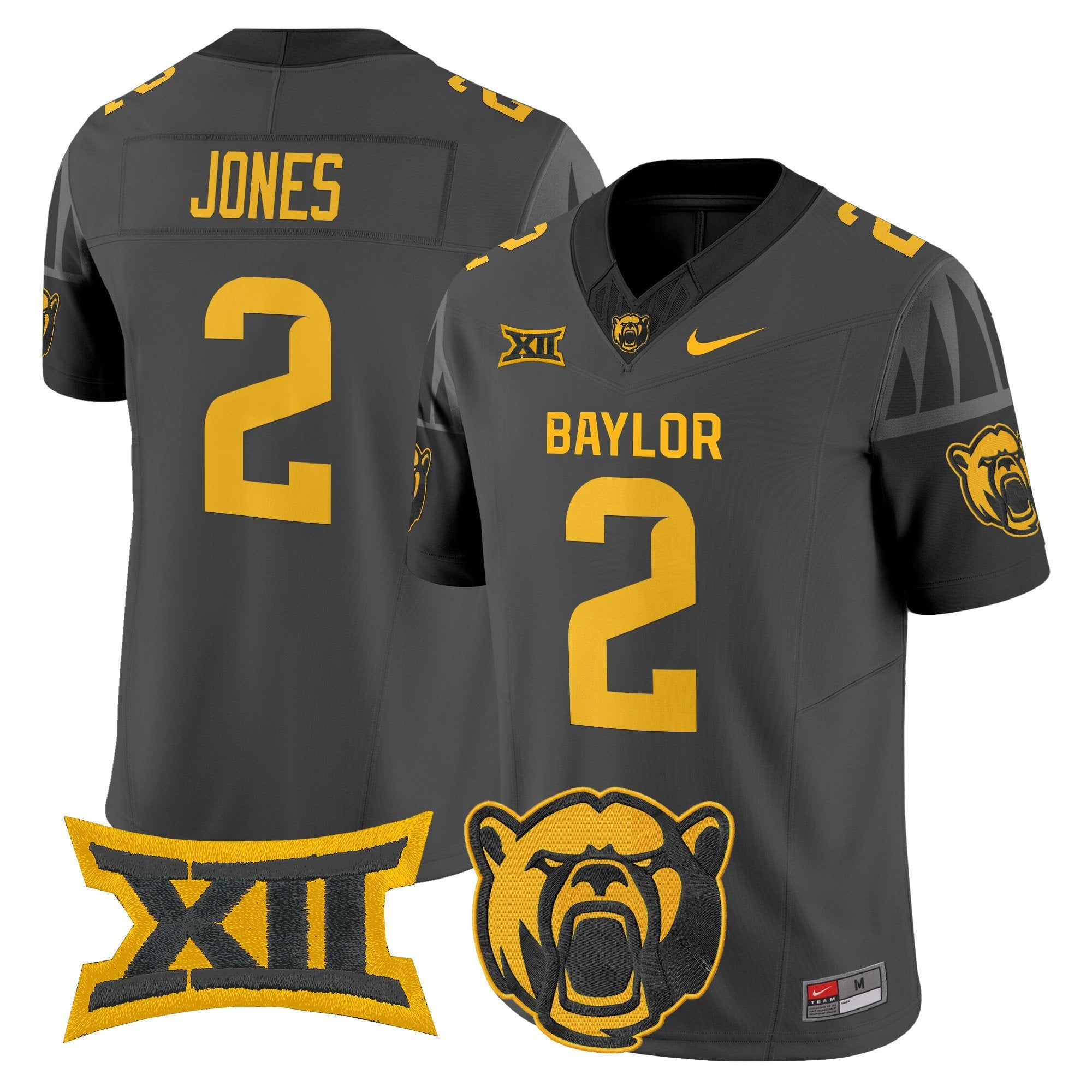 Matt Jones Jersey #2 Baylor Bears 2025 V2 Vapor Stitched