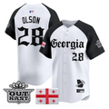 Matt Olson Jersey #28 Atlanta Braves Georgia Outkast Gothic Stitched