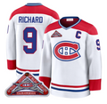 Maurice Richard Jersey #9 Montreal Canadiens Timeless Premium Stitched 1992