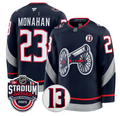 Men Sean Monahan Jersey #23 Columbus Blue Jackets 2025 Stadium Series Stitched