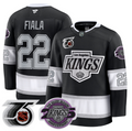 Men Kevin Fiala Jersey #22 Los Angeles Kings 91-92 75th 25th Anniversary