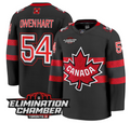 Men Owen Hart Jersey #54 Elimination Chamber Toronto 2025 Premium Stitched