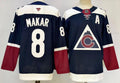 Men’s Cale Makar Jersey #8 Colorado Avalanche Navy All Stitched