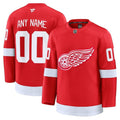 Detroit Red Wings Customized Red 2024-25 Jersey Premium Stitched